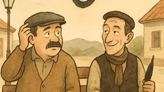 Banc: Mă, Ioane, ce-i umor negru?