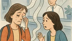 Banc: Două prietene se întâlnesc la bancă...