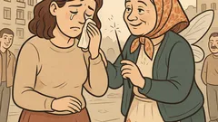 Banc: O tipă plinuță întâlnește o zână