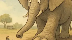 Banc: De ce au elefanții degete crăpate?