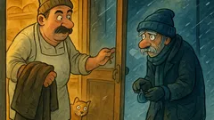 Banc: Noapte de iarnă, furtună și ger