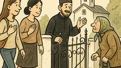 Banc: Popa, la poartă…